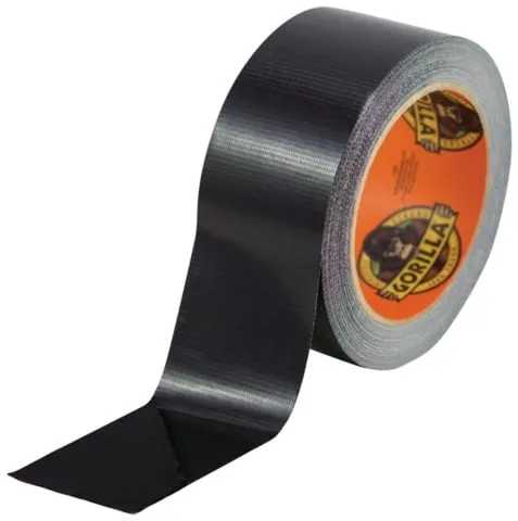 Gorilla Sports lipni juosta - 48mm - Juoda - 11 m.
