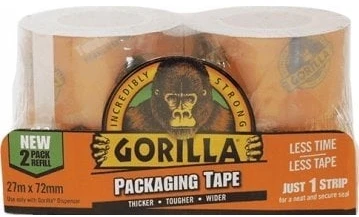 Gorilla Sports Gorilla juosta Pakavimo juosta 2x27m