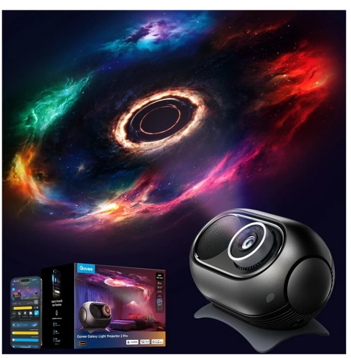 Govee H609D Galaxy Light Projektorius 2 Pro | Projektorius gwiazd |