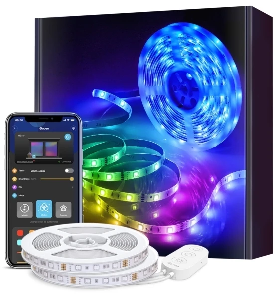 Govee H6110 RGB LED juostelės | Taśma LED | Wi-Fi, Bluetooth, RGB