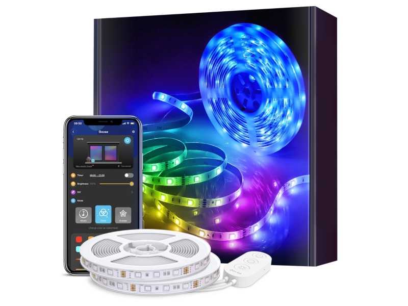 Govee H6110 RGB LED juostelės | Taśma LED | Wi-Fi, Bluetooth, RGB