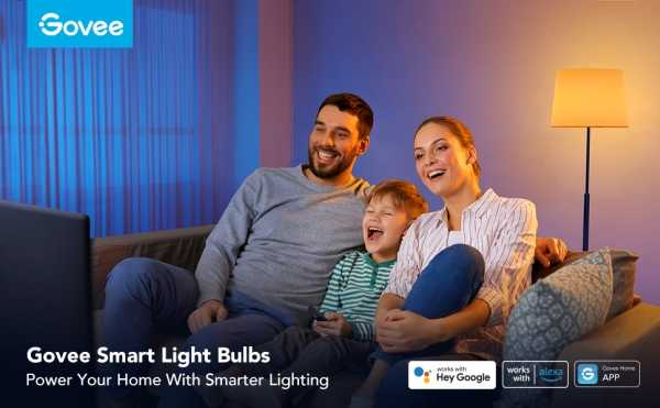 Govee WIFI ir Bluetooth išmanioji LED lemputė 1200lm
