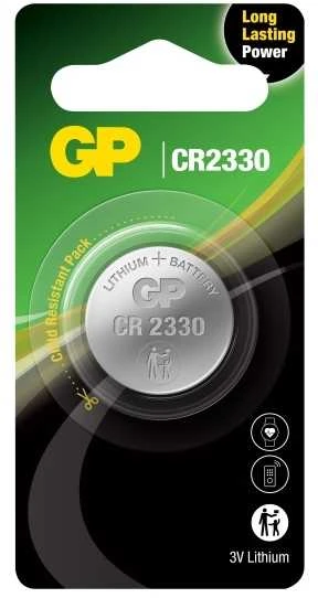 GP Baterija GP CR2330 baterijos 1 vnt.