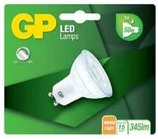 GP - LED lemputė, GU10, DIM, 5W (50W), 345lm