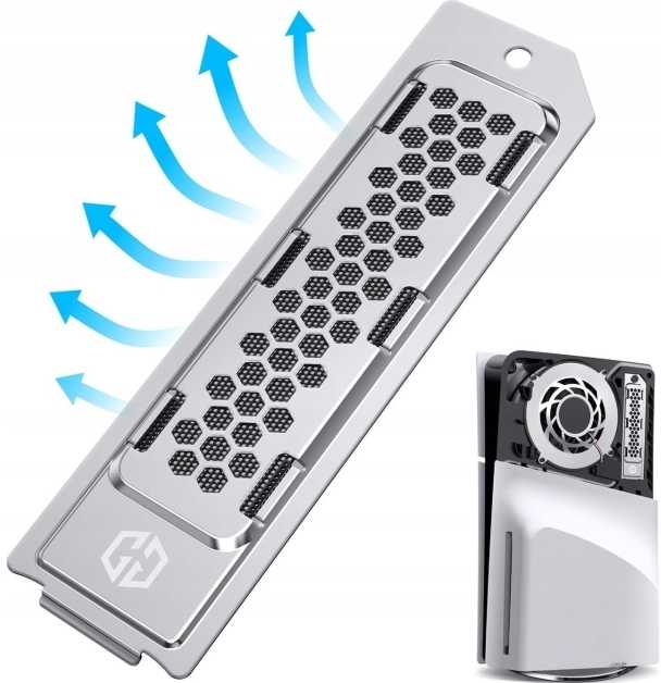 Fixed Graugear Kühler su osłoną G-PS5M2-COVER do PS5 M.2 SSD Metalowy