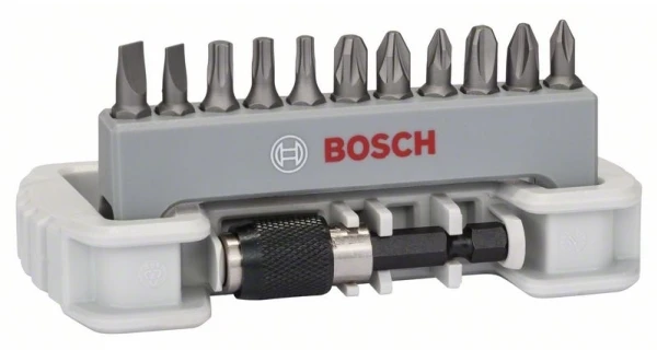Bosch 12 dalių antgalių kompl. 25 mm, Extra Hart