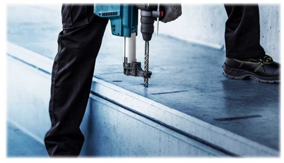 Grąžtas Bosch SDS plus-7X gražtu komp 6/8/10 mm