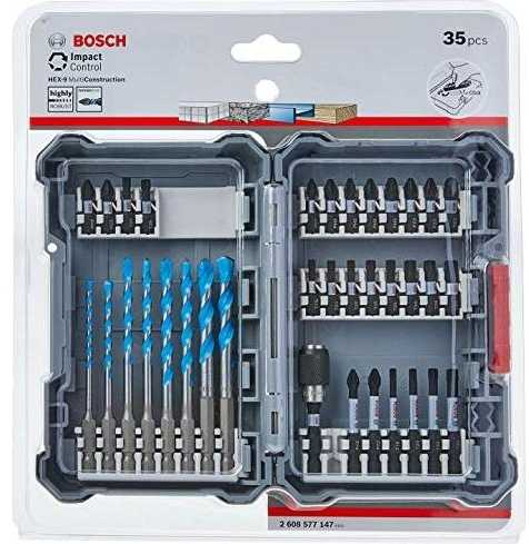 Bosch 35 dalių komplektas Impact Control