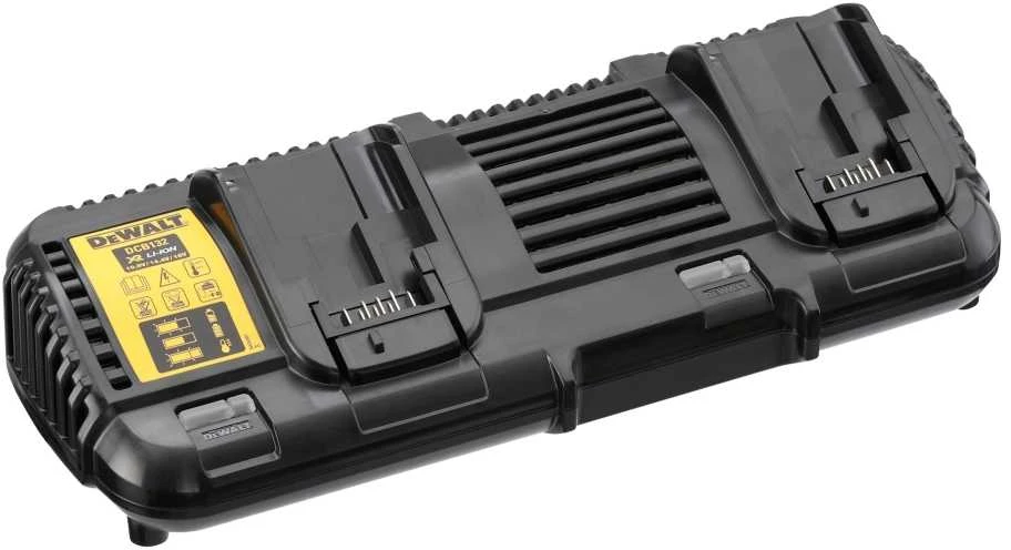 DEWALT Dvigubas akumuliatorių įkroviklis DCB132-QW, 10.8 - 54 V