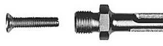 Dewalt SDS-Plus adapteris 1/2" x 20 UNF sriegiui (su varžtu) - DT7030