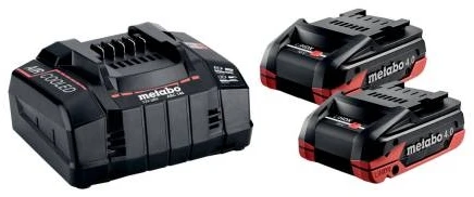 Metabo METABO akumuliatorius 18V 4,0Ah LIHD XTREME 2vnt.. + Įkroviklis ASC 290