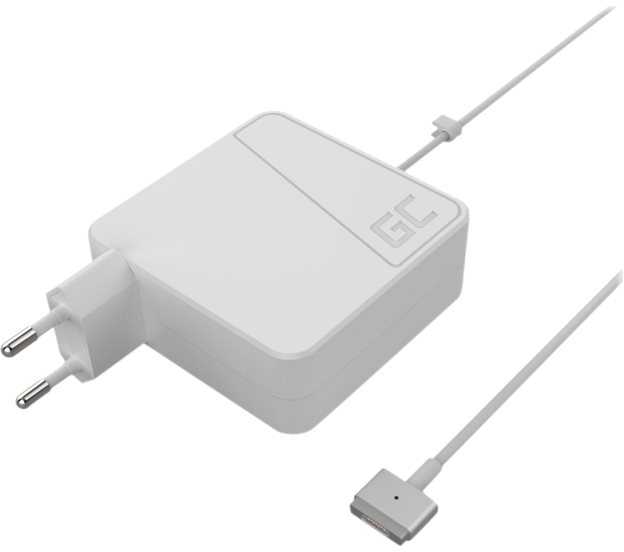 Green Cell Žalias Cell GREENCELL AD37 įkroviklis / kintamosios srovės adapteris, skirtas Apple Macbook Pro Retina 13 A1425 Magsafe 2 16.