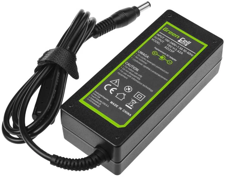 Nešiojamų kompiuterių įkroviklis Greencell AD25P PRO 65W 19V Toshiba, Asus