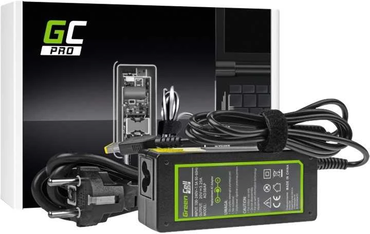 GREENCELL AD38AP Maitinimo šaltinis Žalias Cell PRO do Lenovo 20V 3.25A 65W Slim tip