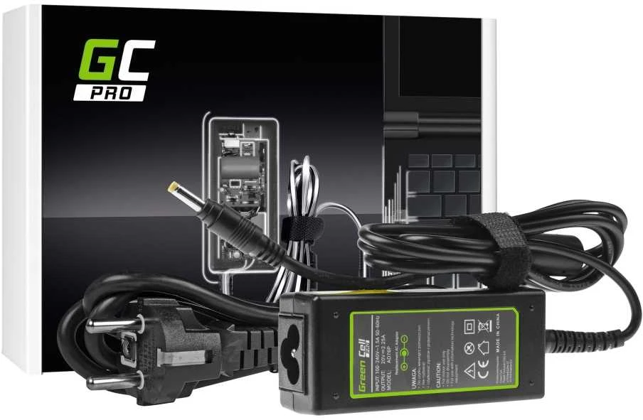Nešiojamų kompiuterių įkroviklis Greencell AD76P PRO 45W 20V Lenovo IdeaPad
