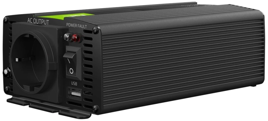 Green Cell Žalias Cell Inverteris 12V/230V 1000W/2000W Sinusinė išėjimo įtampa Žalias Cell