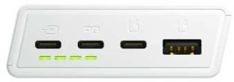 Green Cell Žalias Cell Žalias Cell Power Bank PowerPlay 20000mAh 22.5W - baltas