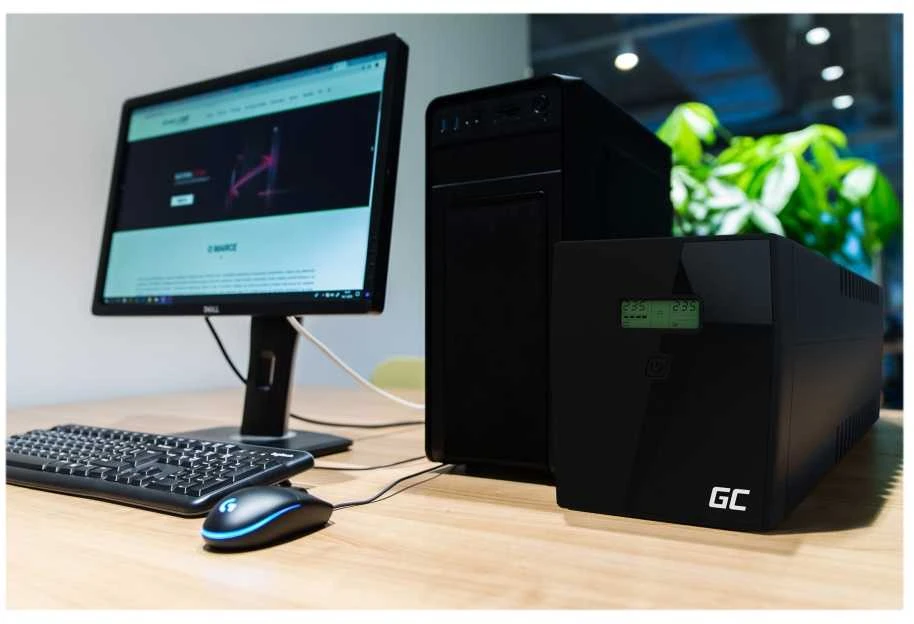 Green Cell Žalias Cell Žalias Cell UPS Microsine 2000VA LCD