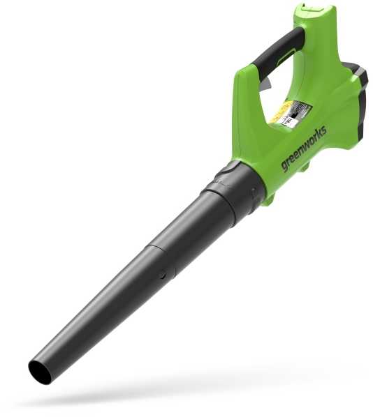 Akumuliatorinis lapų pūstuvas Greenworks G24AB; 24 V (be akumuliatoriaus ir pakrovėjo)