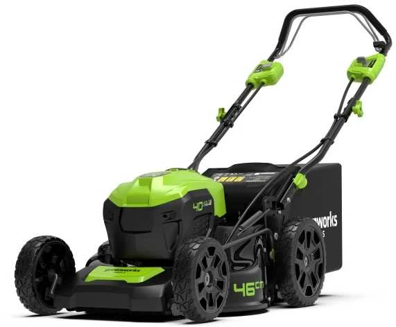 Akumuliatorinė savaeigė vejapjovė Greenworks GD40LM46SP (be akumuliatoriaus ir kroviklio)