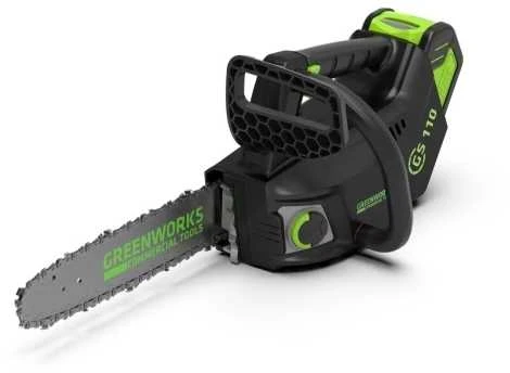 Greenworks grandininis pjūklas GD40TCS 10″ 40V, be akumuliatoriaus ir kroviklio
