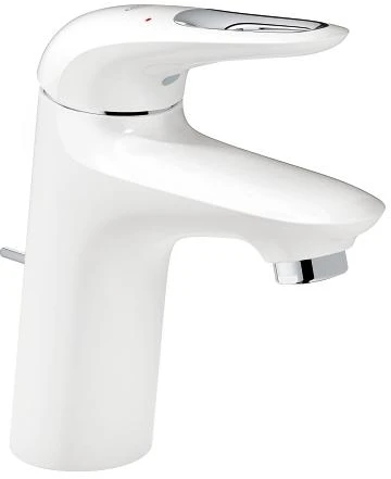 Praustuvo maišytuvas GROHE Eurostyle, baltas/chromas S-dydis