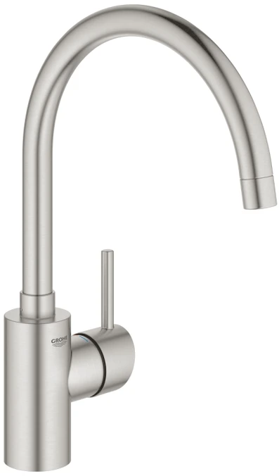 Grohe Concetto paaukštintas praustuvo maišytuvas. nerūd. plienas