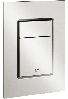 Grohe taustiņš Skate Cosmo duo, 130x172 mm, vertikāls, supersteel
