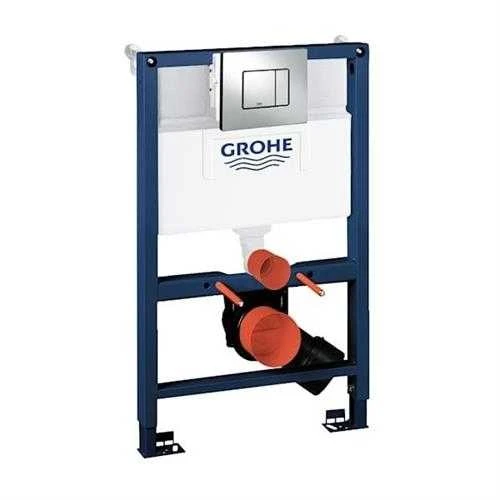 Grohe „Rapid SL“ paslėptas bakelis, 82 cm montavimo aukštis, įskaitant mygtuką