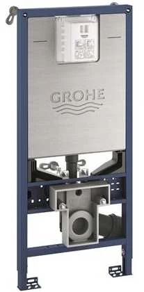 Grohe Rapid SLX elementas WC, 1,13 m montavimo aukštis su integruotu cokoliu ir dušo tualeto jungtimi su cisterna GD 2