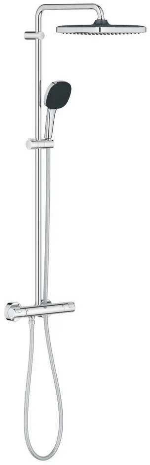 Grohe Vitalio Start 250 Cube termostatinė dušo sistema, chromas