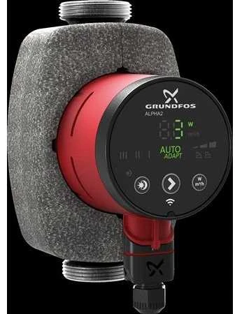 Grundfos ALPHA2 siurblys 25-80 N 180mm DN25 3-50W 230V 50Hz PN10