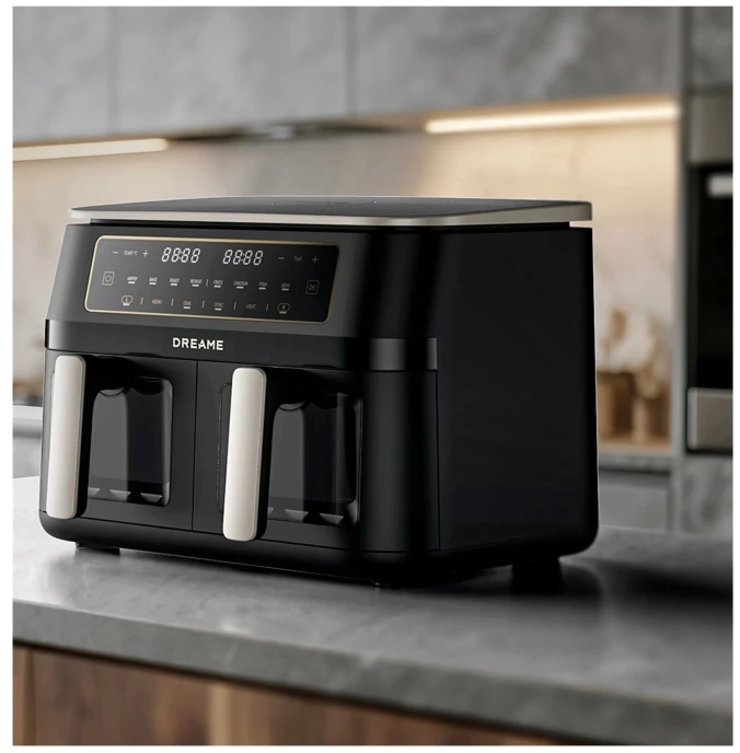Karšto oro gruzdintuvė Dreame DZ30 Air Fryer, 3000 W, 2 x 5,5 l