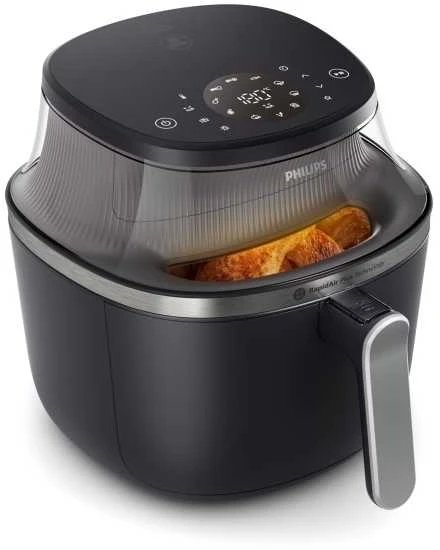 Gruzdintuvė Philips Ovi XL 3000 NA341/00 7.2 l juoda/sidabrinė