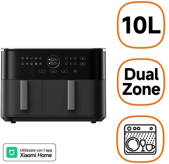 Karšto oro gruzdintuvė  Xiaomi Dual Zone Air Fryer | 10L