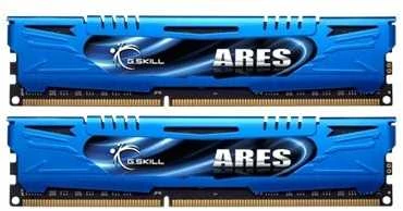 RAM Mėlyna G.Skill DIMM 16 GB DDR3-2133 (2x 8 GB) dviguba atmintis - mėlynas, F3-2133C10D-16GAB, ARES