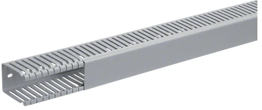 Hager Polo BA66004007030B tehaselito šukuotas kanalas BA6 60x40mm PVC pilkas BA66004007030B /2m/