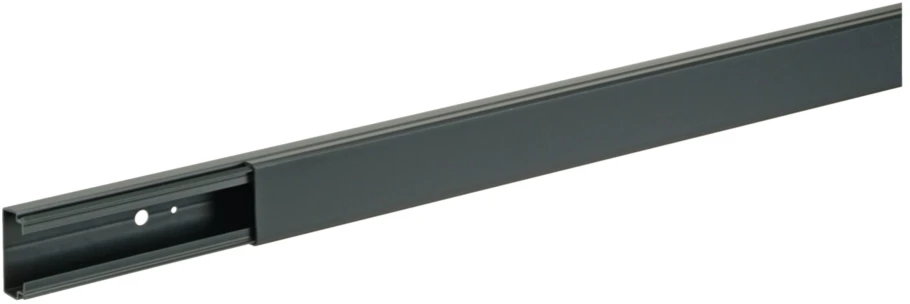 Hager Polo LF2003509011 tehaselit.LF PVC elektros instaliacijos kanalas 20x35mm, juodas LF2003509011 /2m/