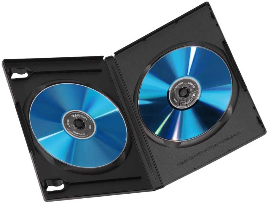 1x5 Hama DVD-Double Jewel Case juodas 51294