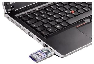 Hama USB 2.0 kortelių skaitytuvas 8in1 SD/Micro SD skaidrus 91092