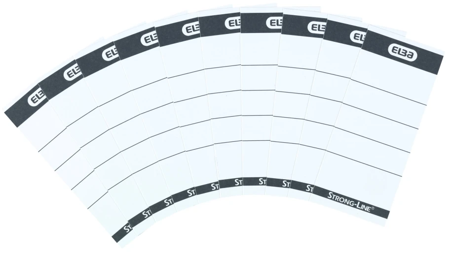 Hamelin ELBA 400087754 - Juodas - Baltas - Folder - Rectangle - 5 cm - 2.5 cm - 112 mm