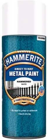 Hammerite Hammer Baltas purškiklis - Kiekis: 400 ml