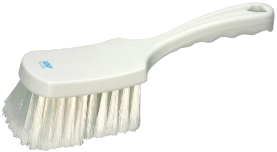 Vikan Hand brush, Vikan, 27x7x8.5cm, baltas, polyester/PP/stainless steel, soft, slotted