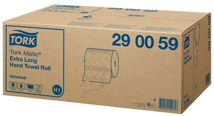 Popieriniai rankšluoščiai TORK UNIVERSAL H1, 290059, 1 sl., 1220 serv., 21 cm x 280 m, balta sp.