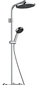 Hansgrohe DUŠO KOMPLEKTAS ACTIVERA S HG ECOSMART CHROMAS