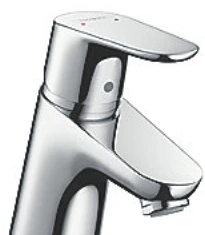 Hansgrohe „Focus 70“ praustuvo maišytuvas su „pop-up“, chromuotas