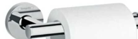 Prie sienos montuojamas tualetinio popieriaus laikiklis Hansgrohe Logis Universal 41726000