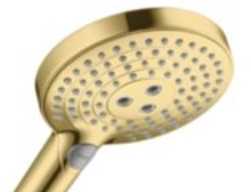 Hansgrohe rokas duša Raindance Select S 120 3jet, polished auksinis optic