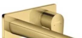 Hansgrohe HG Talis E 2-H HV sieninis maišytuvas - 225 mm snapelis, poliruoto aukso spalvos