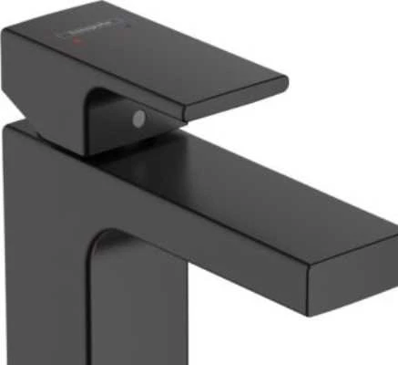 Praustuvo maišytuvas Hansgrohe Vernis Shape 71561670, juodas matinis